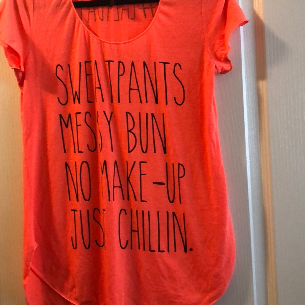 Cute Messy bun T shirt